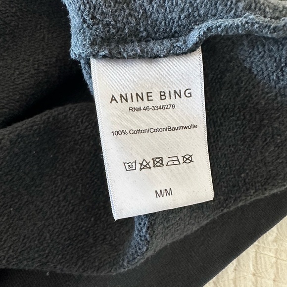 Anine Bing Ramona Los Angeles Sweatshirt / M - Picture 6 of 7